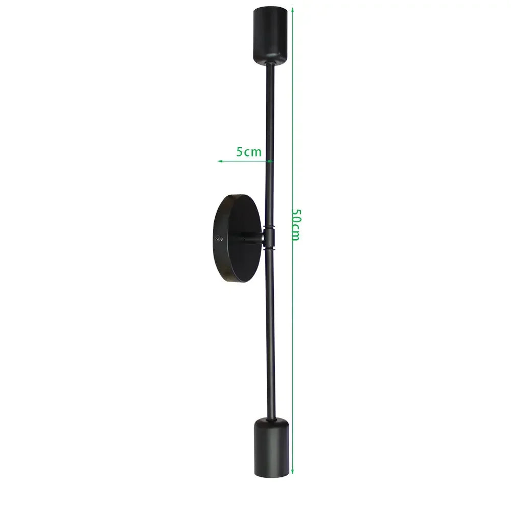 Modern Nordic Wall Light – Vintage Industrial E27 Bedside Sconce for Bedroom, Living Room, Kitchen, and Dining Room | Kalsten