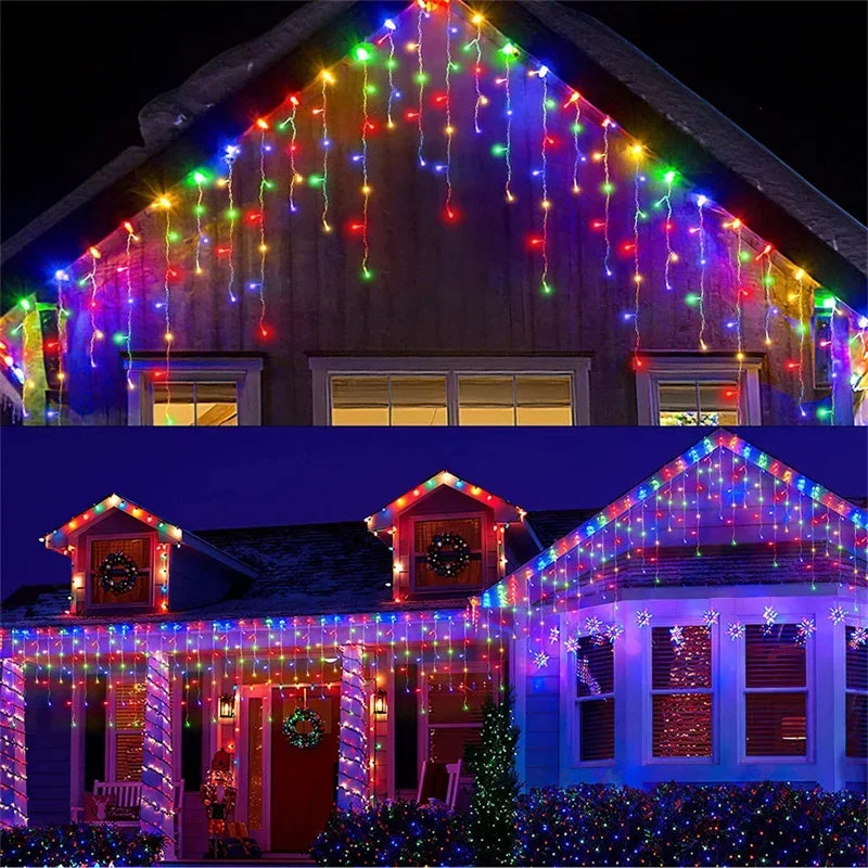 Stylish Starlights - Hanging LED Lamps for Magical Outdoor Parties Kalsten