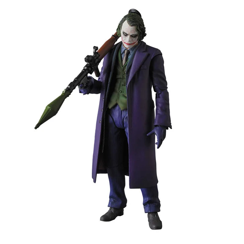 Kalsten | Suicide Squad Batman Dark Knight Maex051 Gotham City Joker Heath Ledger Action Figure Model Home Decoration Birthday Gift