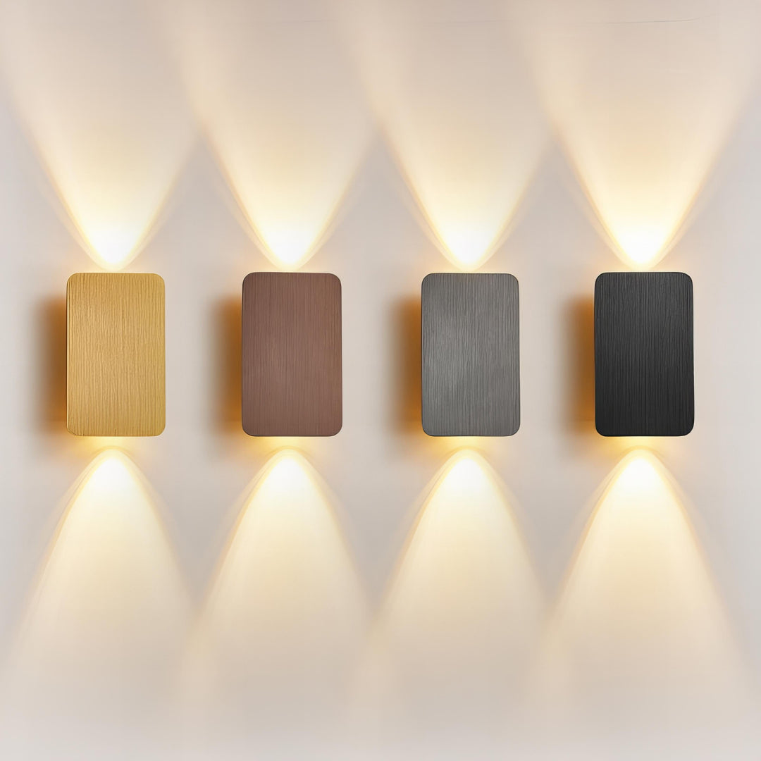 Koda - Rectangular Up/Down Wall Light Warm White | Kalsten