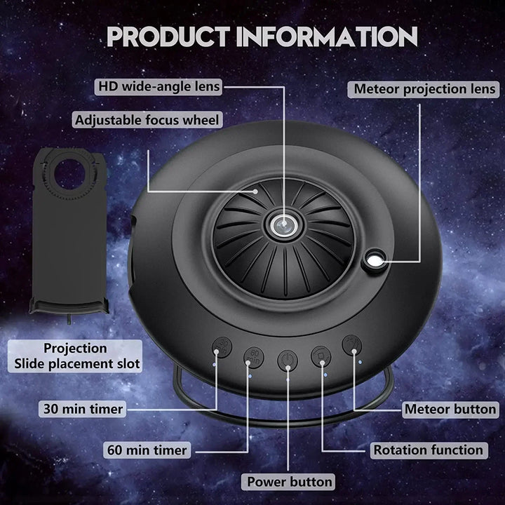 Star Explorer UFO LED Galaxy Projector | Kalsten