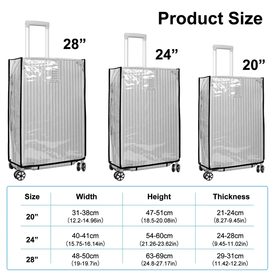 Kalsten | Transparent Waterproof Trolley Cover