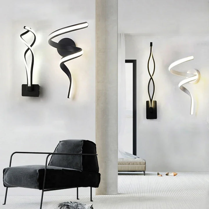 Modern Minimalist LED Wall Lamp – Up & Down Wall Sconce for Bedroom, Living Room, and Bathroom | Kalsten
