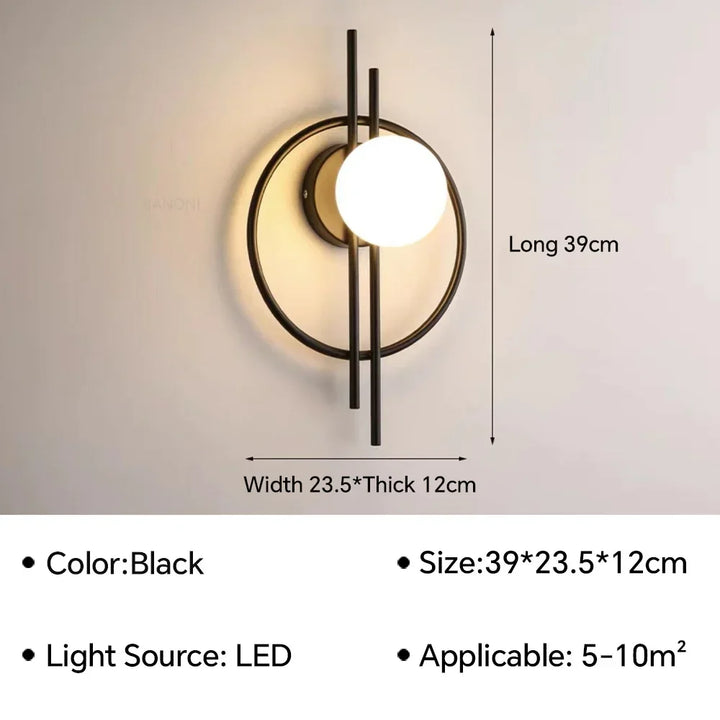 Modern LED Wall Sconce – Up & Down Lighting Fixture for Living Room, Bedroom, and Home Decor | Kalsten