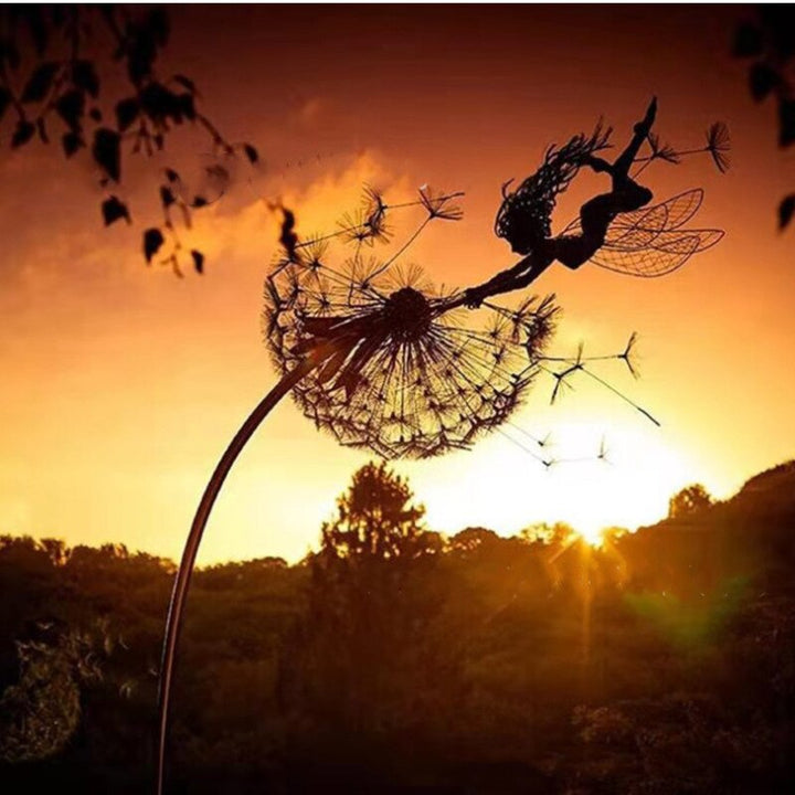 Kalsten | Fairies on a Milk Thread Art Sculpture