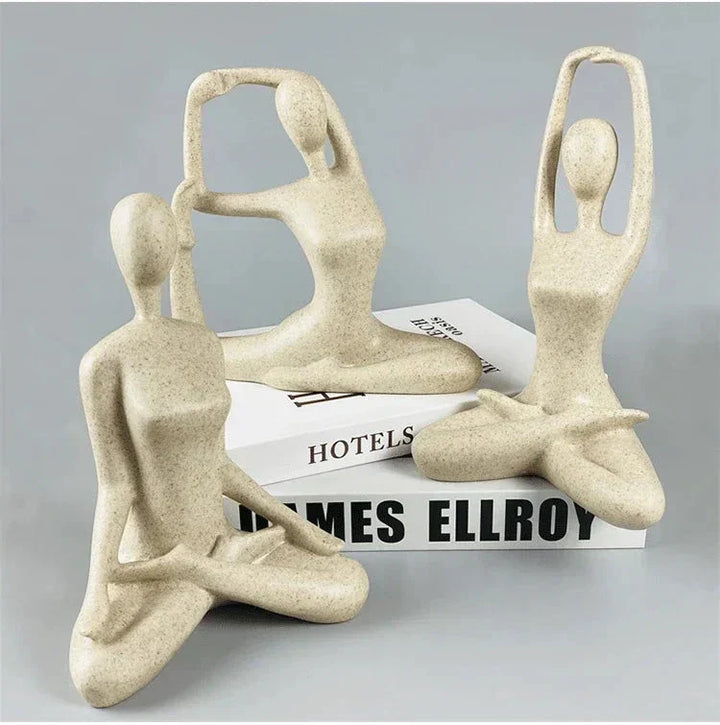 ZenJoy Woman in Yoga Figure – Modern Interior Decoration made of Resin | Kalsten
