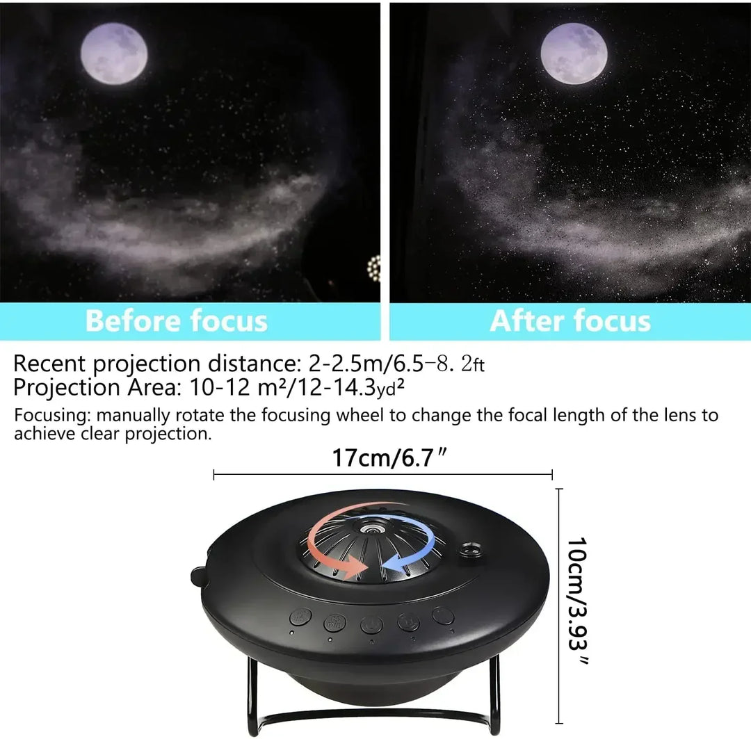 Star Explorer UFO LED Galaxy Projector | Kalsten