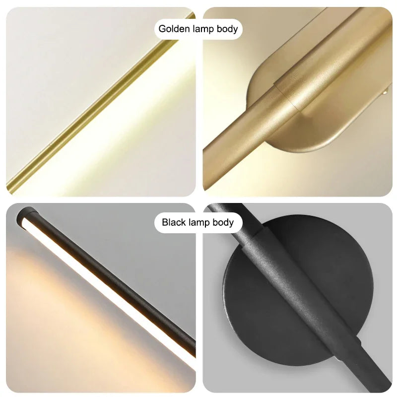 Modern LED Wall Lamp – Sleek Up & Down Light Fixture for Bedroom, Living Room, and Corridor | Kalsten