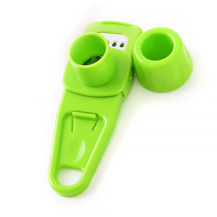 Kalsten | Stainless Steel Garlic Press Chopper: Premium Hand Mill & Masher for Easy Garlic Preparation in the Kitchen