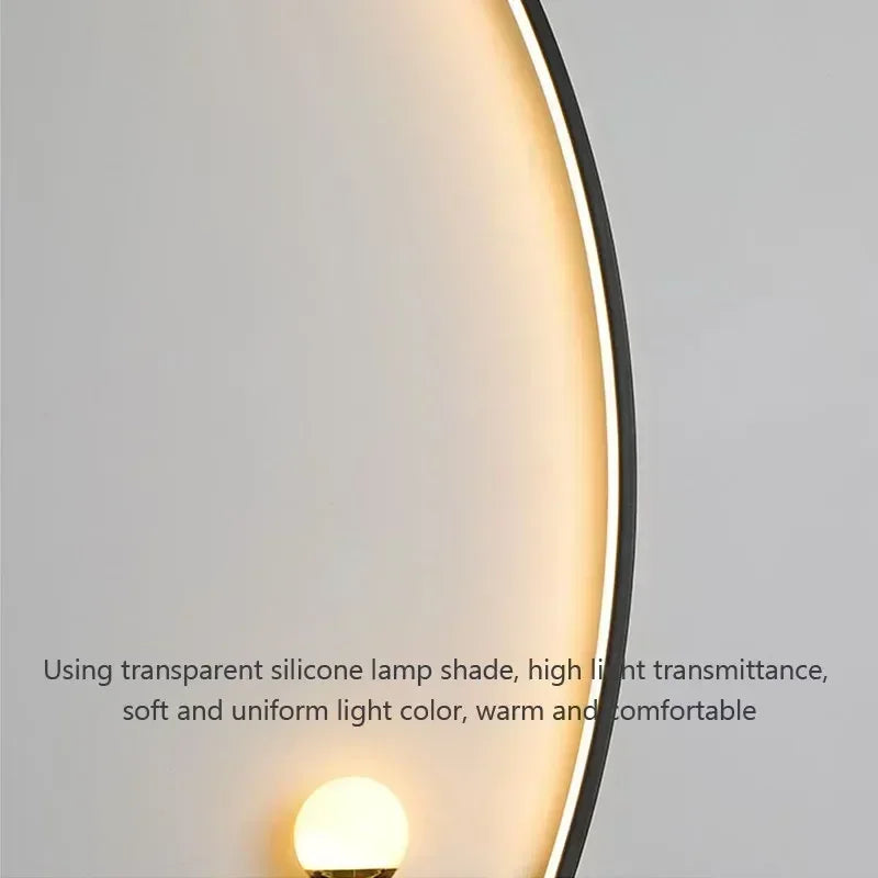 Modern LED Wall Lamp – Aluminium 53cm Long Strip Light for Bedroom, Living Room, Aisle, and Indoor Use – Dimmable with Remote Control | Kalsten