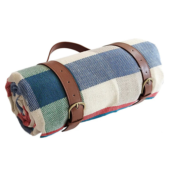 NovaPlaid | Waterproof Foldable Picnic Blanket with Carry Strap | Kalsten