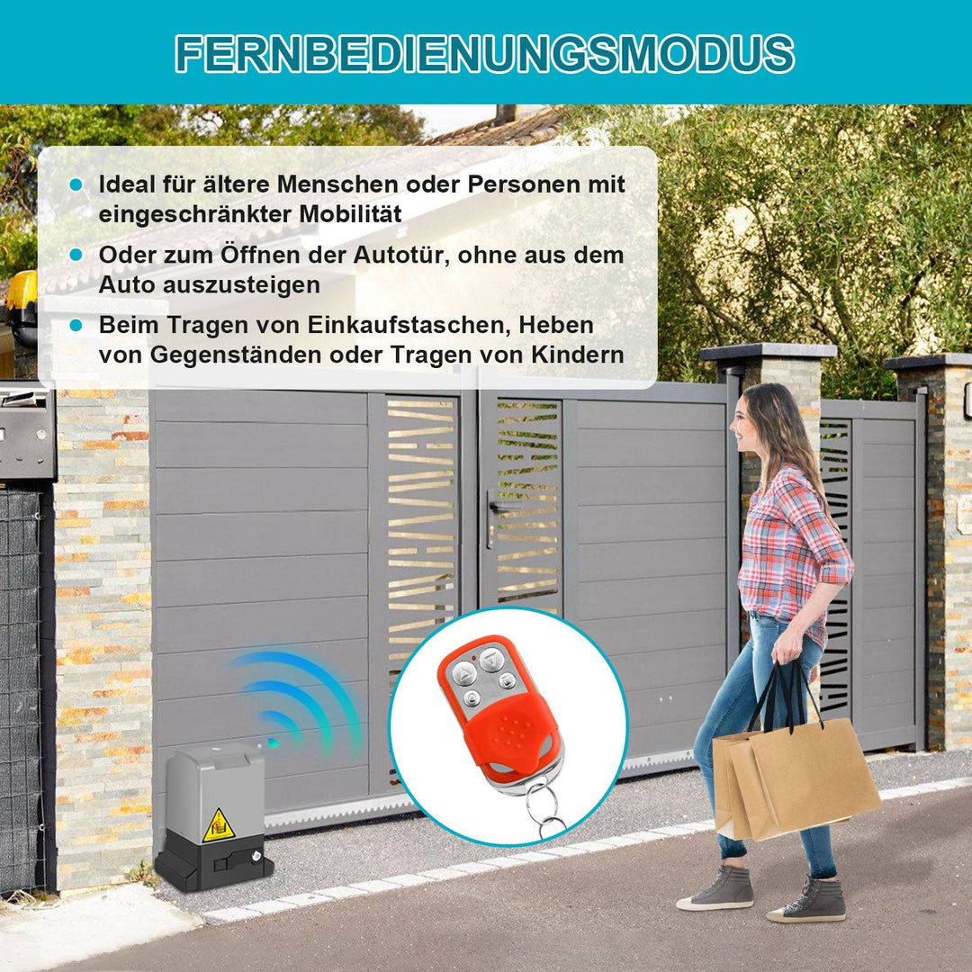 Sliding gate drive garage door opener 370W/550W/750W | Kalsten