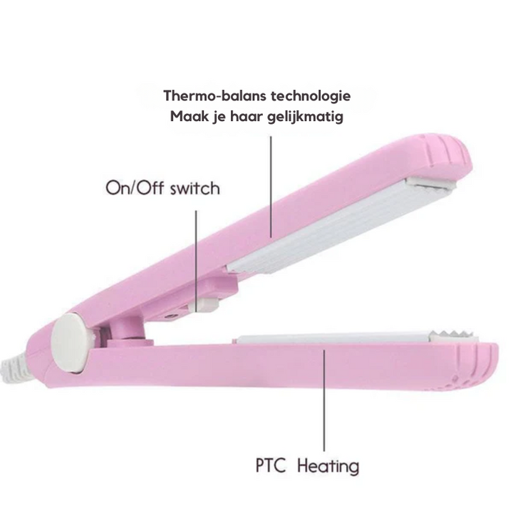 Kalsten | Bella™ Mini Curling Iron l Curls your hair beautifully in just 5 minutes!