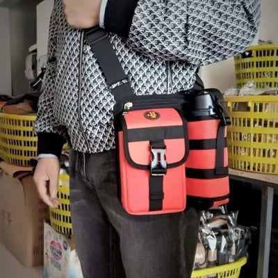 Shoulder bags with water bottle holder | Kalsten