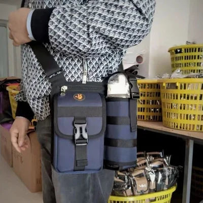 Shoulder bags with water bottle holder | Kalsten