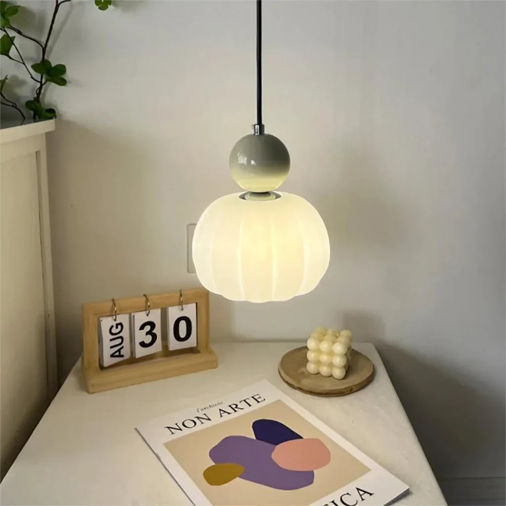 Pendant Light Metal G9 5W 27.6 in Cream Ceiling Dining Room Kitchen Island Hanging Fixture Modern Art Deco Lighting | Kalsten