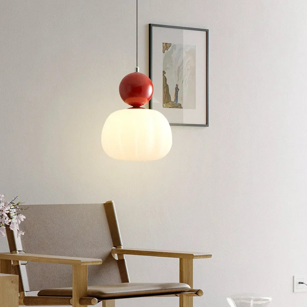 Pendant Light Metal G9 5W 27.6 in Cream Ceiling Dining Room Kitchen Island Hanging Fixture Modern Art Deco Lighting | Kalsten