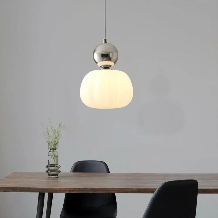 Pendant Light Metal G9 5W 27.6 in Cream Ceiling Dining Room Kitchen Island Hanging Fixture Modern Art Deco Lighting | Kalsten