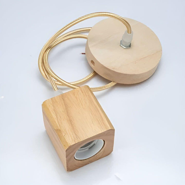 WoodGlow Light - Italian Commercial Wooden Pendant Lamp | Kalsten
