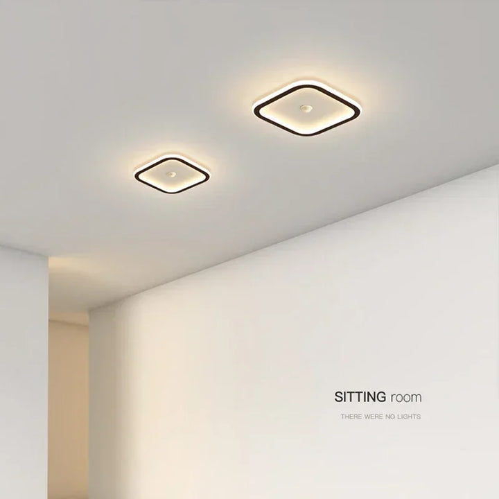 Modern LED Ceiling Lamp with Motion Sensor – Energy-Efficient Lighting for Living Room, Bedroom, Corridor, and Stairs (90-260V) | Kalsten