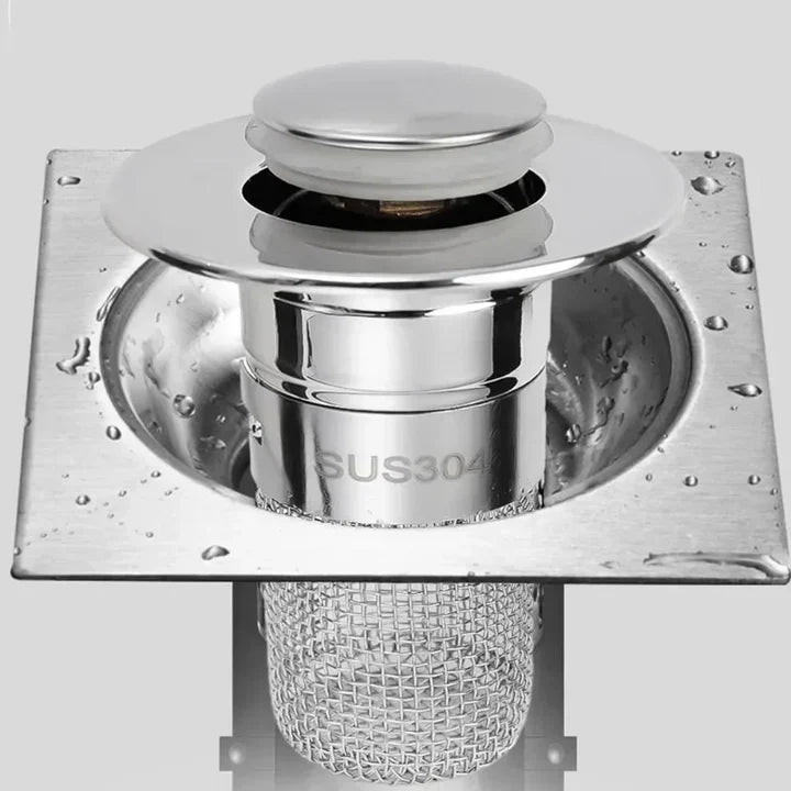 Stainless Steel Drain Filter with Hair Catcher – Rustproof Sieve for Kitchen and Bathroom, Clog-free | Noxord