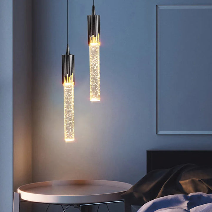 Kalsten | Chandelier with crystal pendants