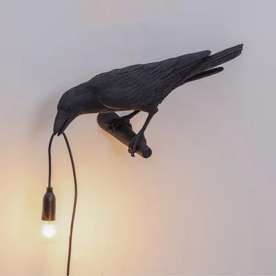Modern Lucky Bird Table Lamp – Creative Resin Animal Design for Bedroom and Living Room | Kalsten