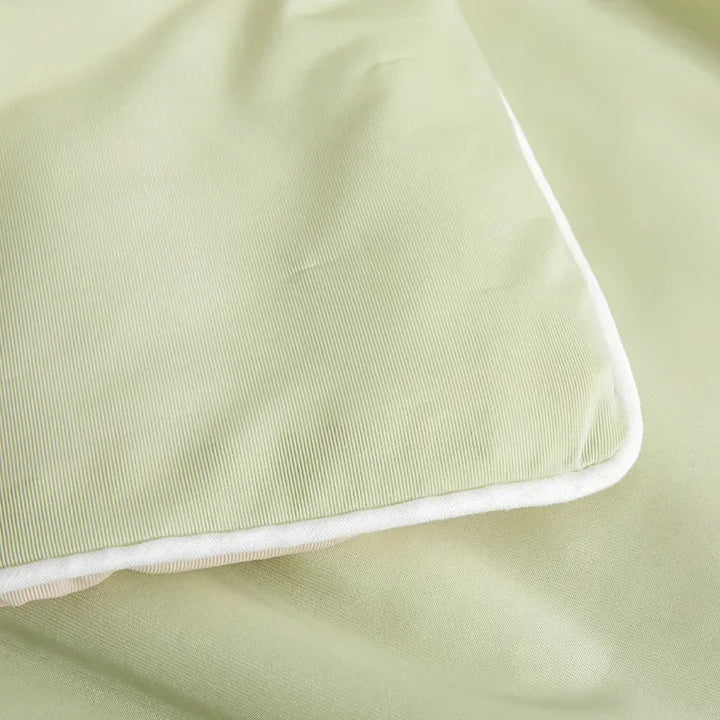 Air Condition Summer Comforter — Pure Color Ice Silk Cooling Blanket, Lightweight & Smooth Twin/King Size Quilt | Kalsten