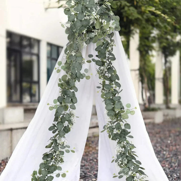 Kalsten | Garland - EucaGreen - Artificial Eucalyptus - 2-piece Set