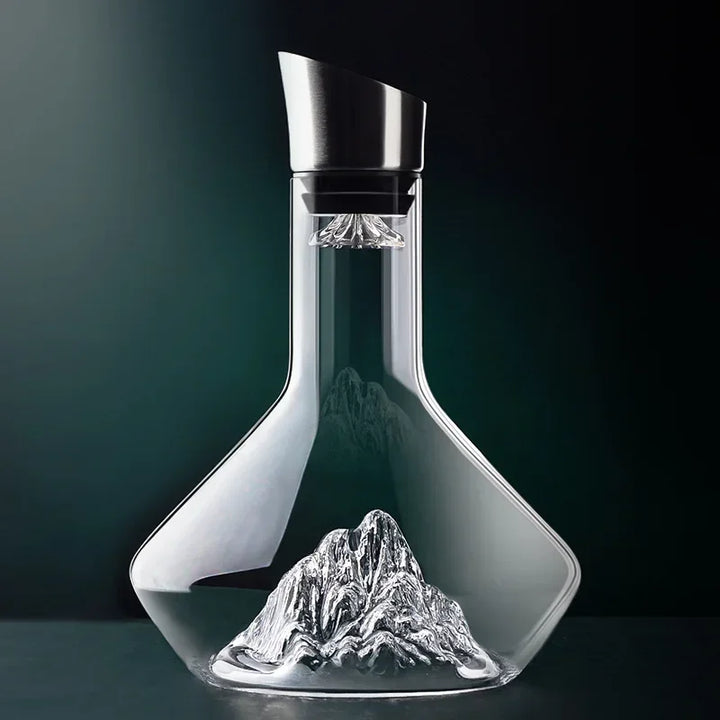 Kalsten | 1500ml Iceberg Decanter Creative lead-free crystal material luxury high-quality home red wine wine distributor decanter wine jug