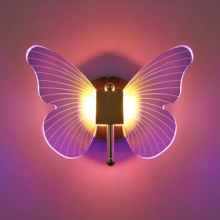 Butterfly LED Wall Lamp: Add Colorful Elegance to Your Space | Kalsten