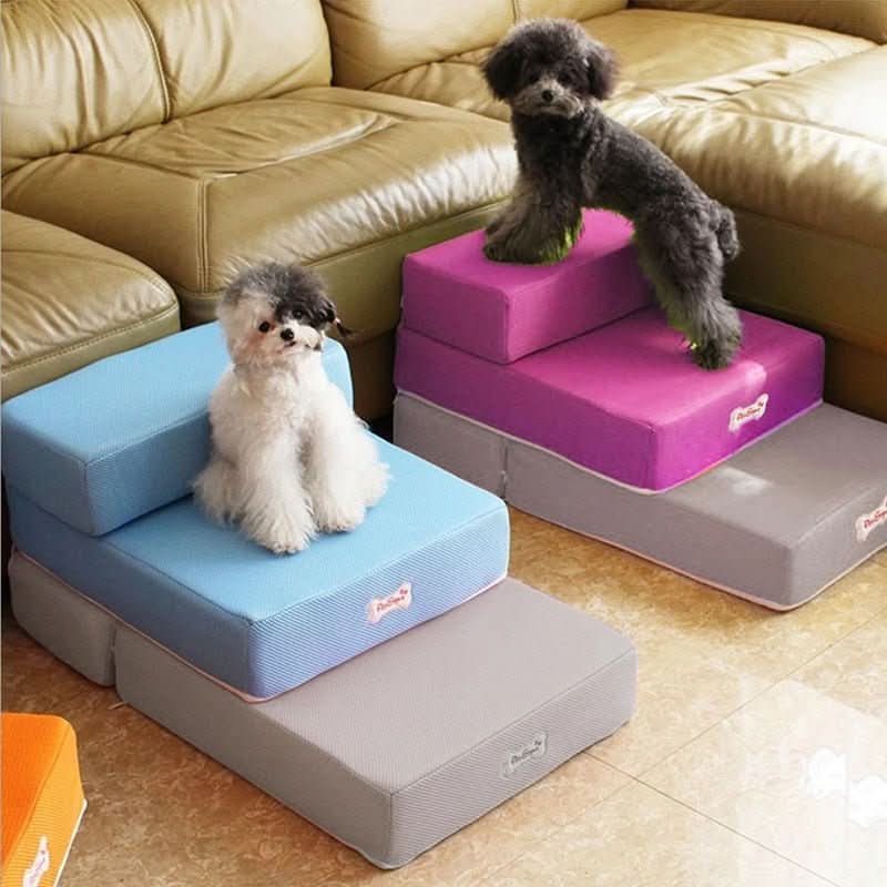 DOGSTEP PRO – Luxury dog stair for joint-friendly climbing up to the sofa and bed