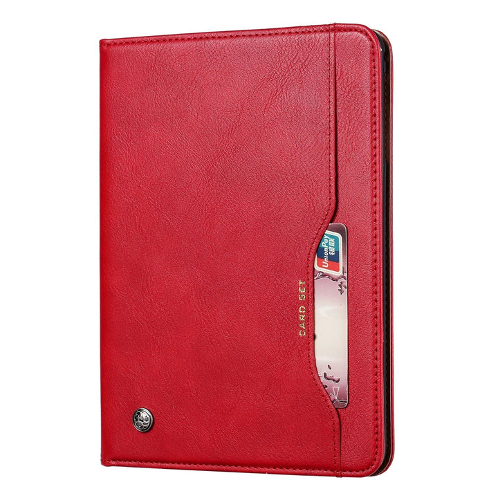 Kalsten | Leather Flip Case for iPad 9.7 (2017-2018), 10.2 (7th/8th Gen), Air 2/3/4, Pro 9.7/10.5/11 - Waterproof, Shockproof, Business Tablet Case