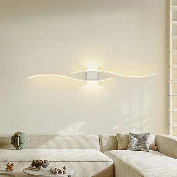 Modern LED Wall Lamp – Dimmable Up & Down Wall Sconce for Bedroom, Living Room, and Indoor Spaces | Kalsten