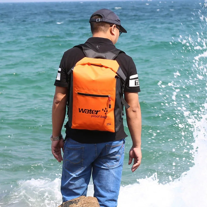 Kalsten | AquaGuard Backpack 25L | Waterproof and breathable backpack for kayaking, trekking and outdoor adventures