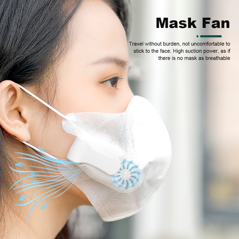 Wearable Clip-On Face Mask Fan | Kalsten