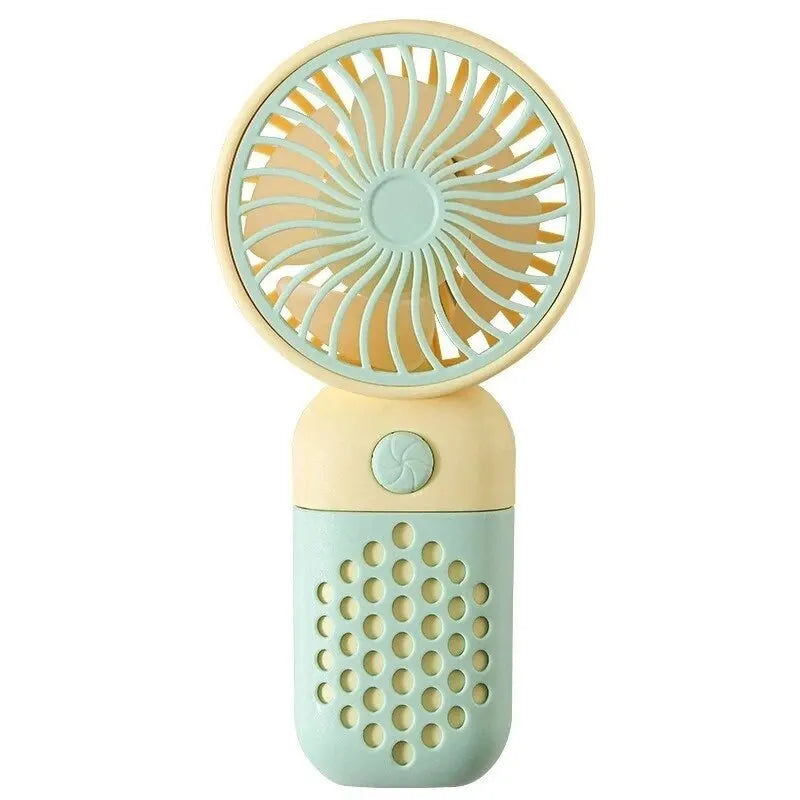 2024 New Cartoon Handheld Charging Fan - Cute and Portable Mini USB Pocket Fan for Students | Kalsten