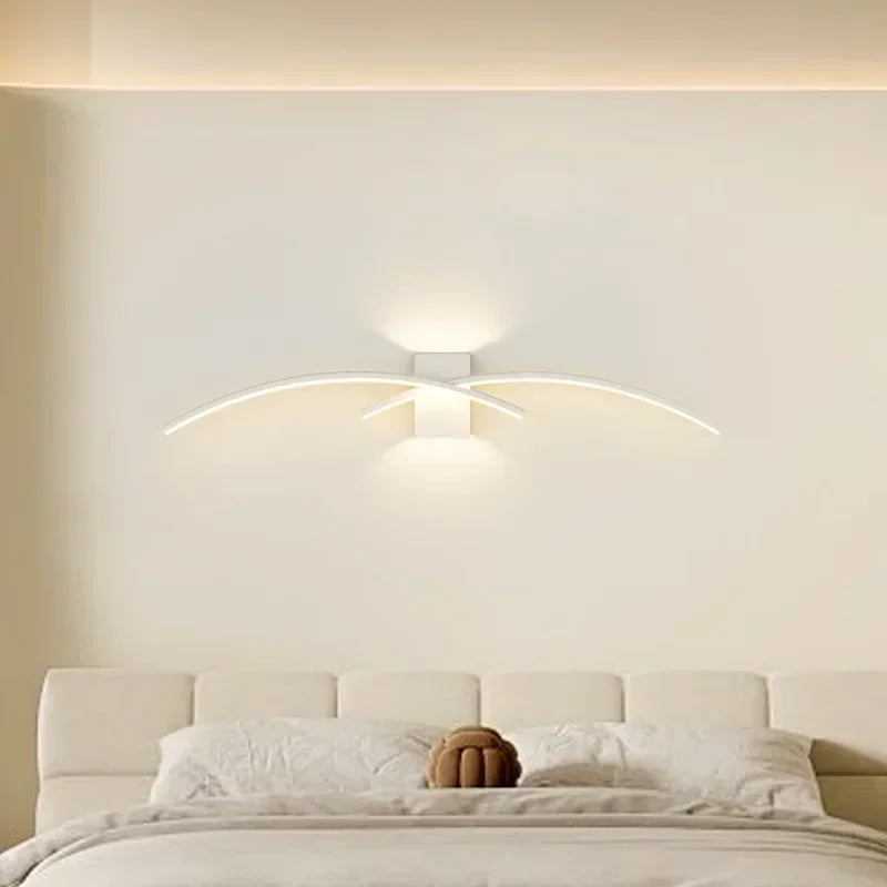 Modern LED Wall Lamp – Dimmable Up & Down Wall Sconce for Bedroom, Living Room, and Indoor Spaces | Kalsten