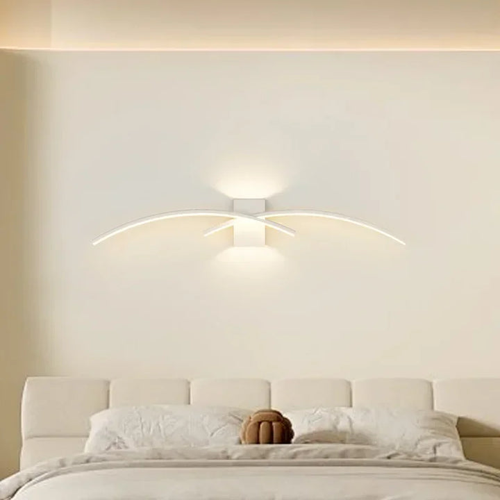 Modern LED Wall Lamp – Dimmable Up & Down Wall Sconce for Bedroom, Living Room, and Indoor Spaces | Kalsten