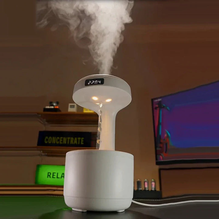 Kalsten | Anti-Gravity Water Droplet Air Humidifier Night Lamp