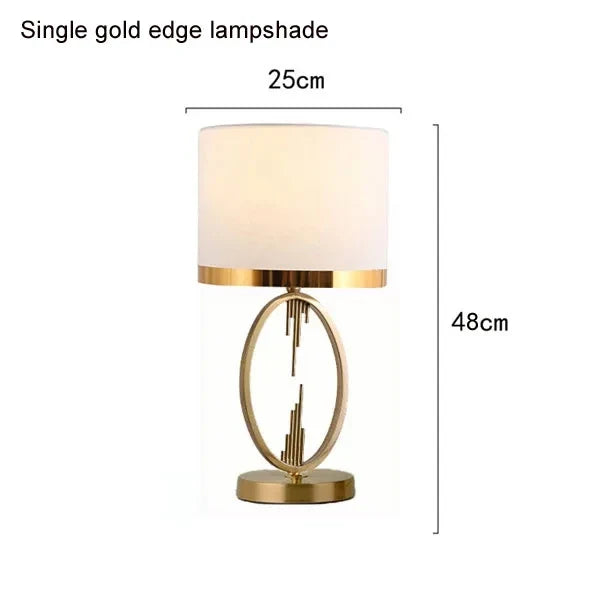 American Table Lamp - Modern Simple Study Creative Desk Lamp for European Living Room Bedroom Bedside Decor | Kalsten