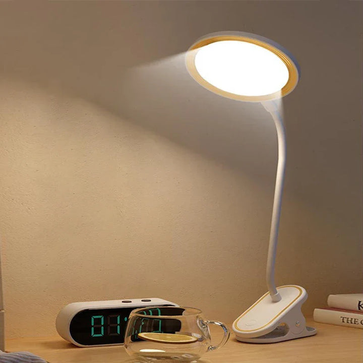 Lunivo LED Touch Table Lamp | With Battery & Natural Light | 4000K Color Temperature | Modern Design Made of Plastic | Kalsten
