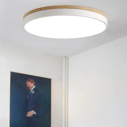 Modern LED Ceiling Light – 27W Surface-Mounted Fixture with Warm, Cold, and Natural Light Options for Living Room, Bedroom, and Kitchen | Kalsten