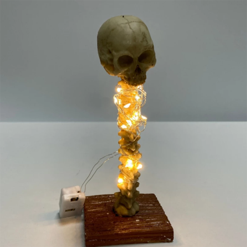 Skeleton Skull Table Lamp | Kalsten
