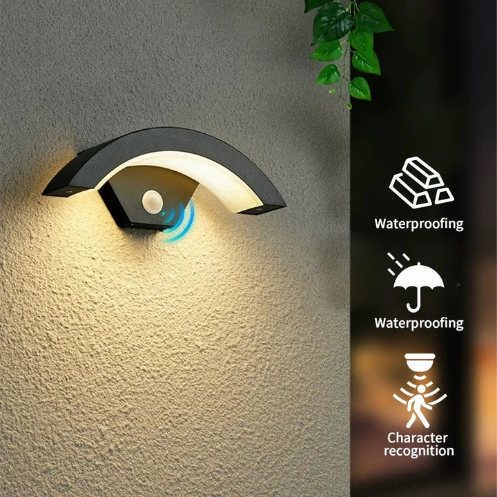 24W Waterproof Exterior Wall Lamp – 3000K/6000K Adjustable Surface Mount for Porch, Staircase, and Hallway | Kalsten