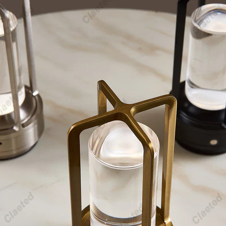 Rechargeable Wireless LuxuryGlow Table Lamp - Elegant Wireless Lamp for Any Mood | Kalsten