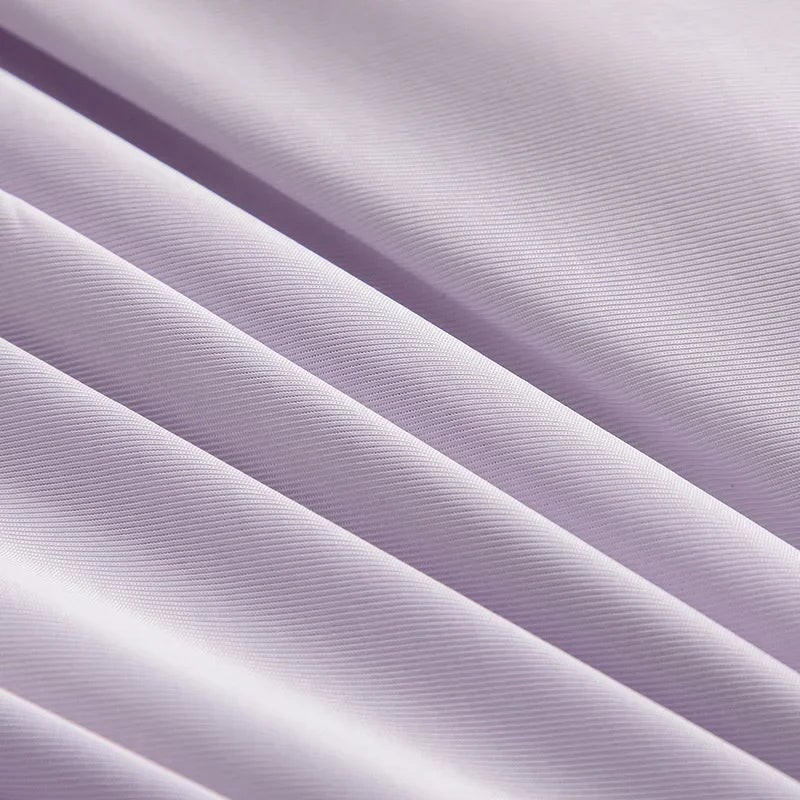 Air Condition Summer Comforter — Pure Color Ice Silk Cooling Blanket, Lightweight & Smooth Twin/King Size Quilt | Kalsten