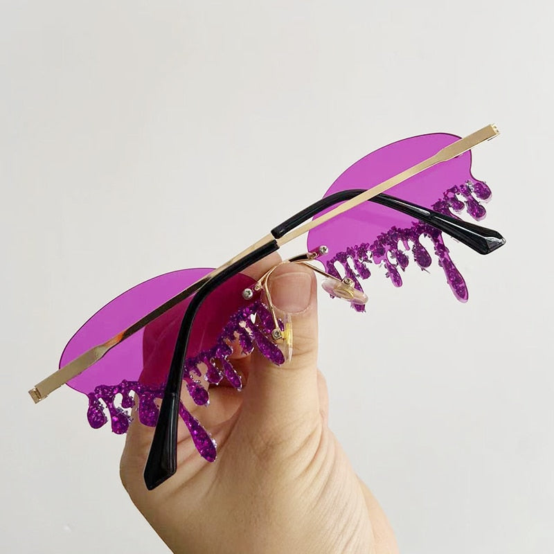 Cry me a Glitter' Sunglasses | Let the festival season begin! | Kalsten