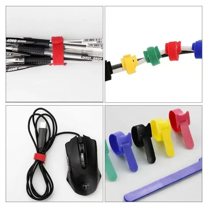 Kalsten | Self-adhesive & Reusable Cable Organizer (50 pieces)