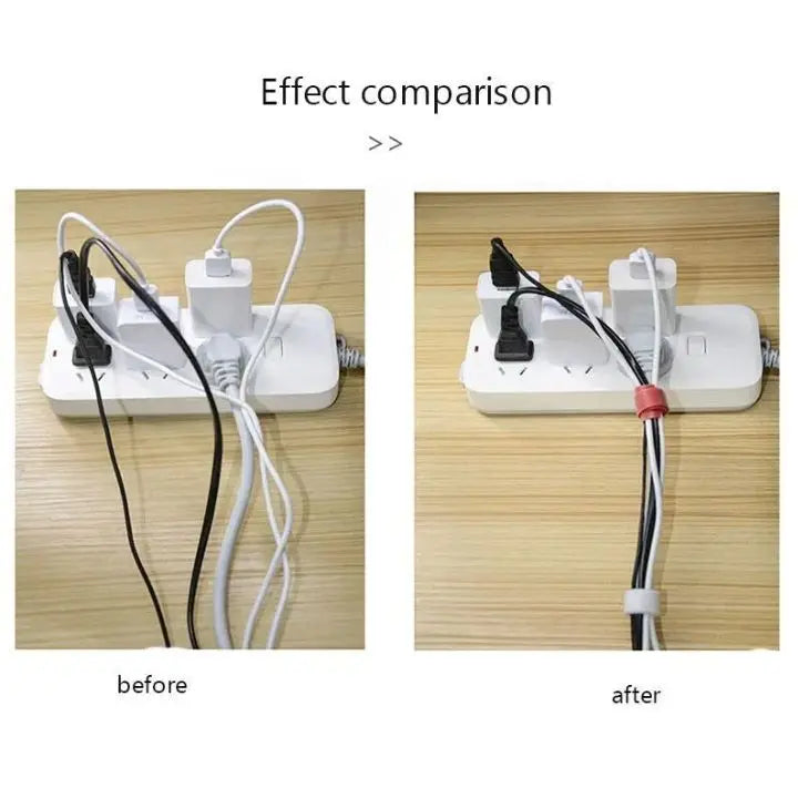 Kalsten | Self-adhesive & Reusable Cable Organizer (50 pieces)